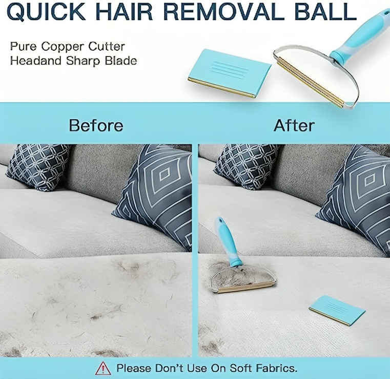 HairSweep™ | Tapijthark huisdier ontharingsset