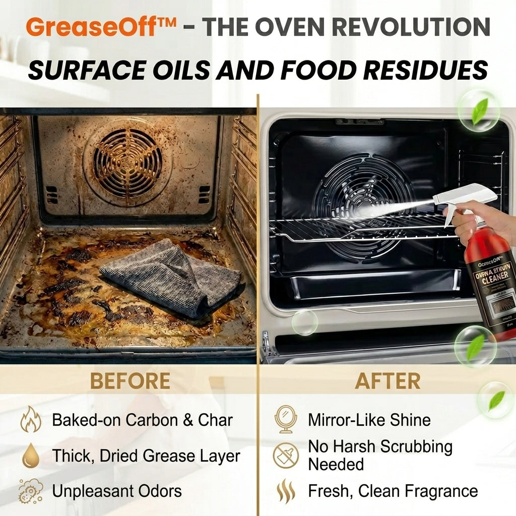 TIJDELIJK 50% KORTING | GreaseOff™ - Ovenreiniger