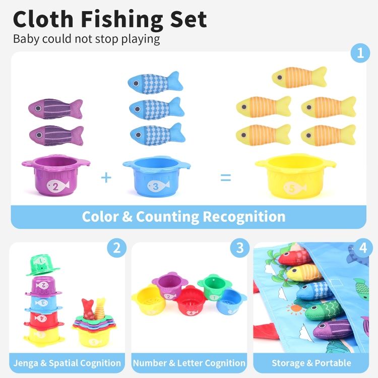 TIJDELIJK 50% KORTING | TinyFisher™ | Een leuke manier om getallen en kleuren te leren!