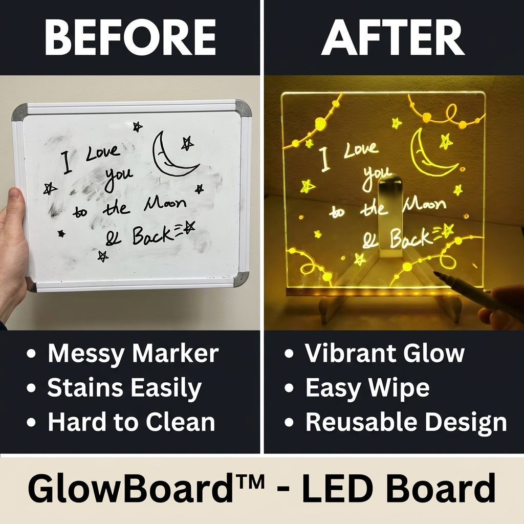 TIJDELIJK 50% KORTING | GlowBoard™ - LED-bord