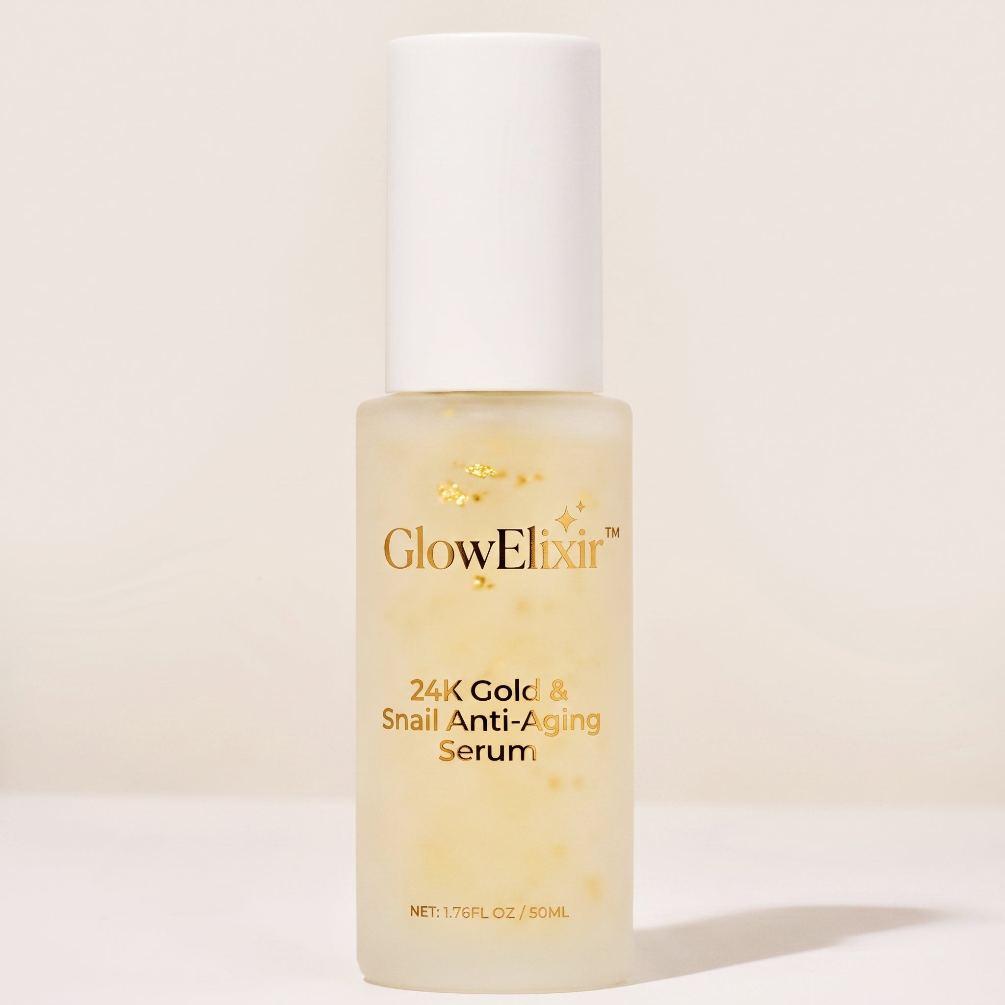 1 + 1 GRATIS VANDAAG | GlowElixir™ - 24K Goud Anti-aging Serum
