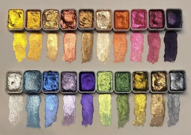 TIJDELIJK 50% KORTING | ArtShine™ | Parelmoer plakkaatverfpigmenten
