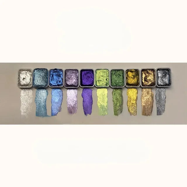 TIJDELIJK 50% KORTING | ArtShine™ | Parelmoer plakkaatverfpigmenten