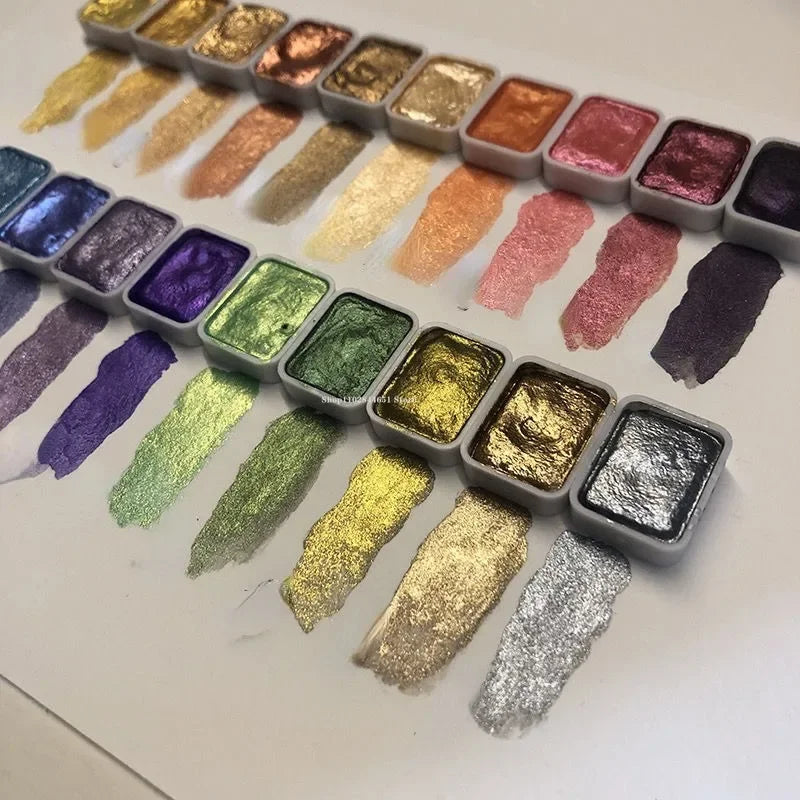 TIJDELIJK 50% KORTING | ArtShine™ | Parelmoer plakkaatverfpigmenten