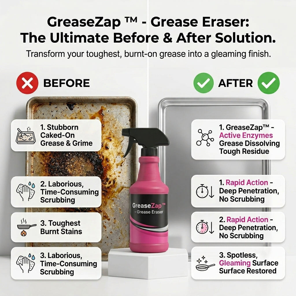 2 + 1 GRATIS VANDAAG | GreaseZap™ - Vet gum