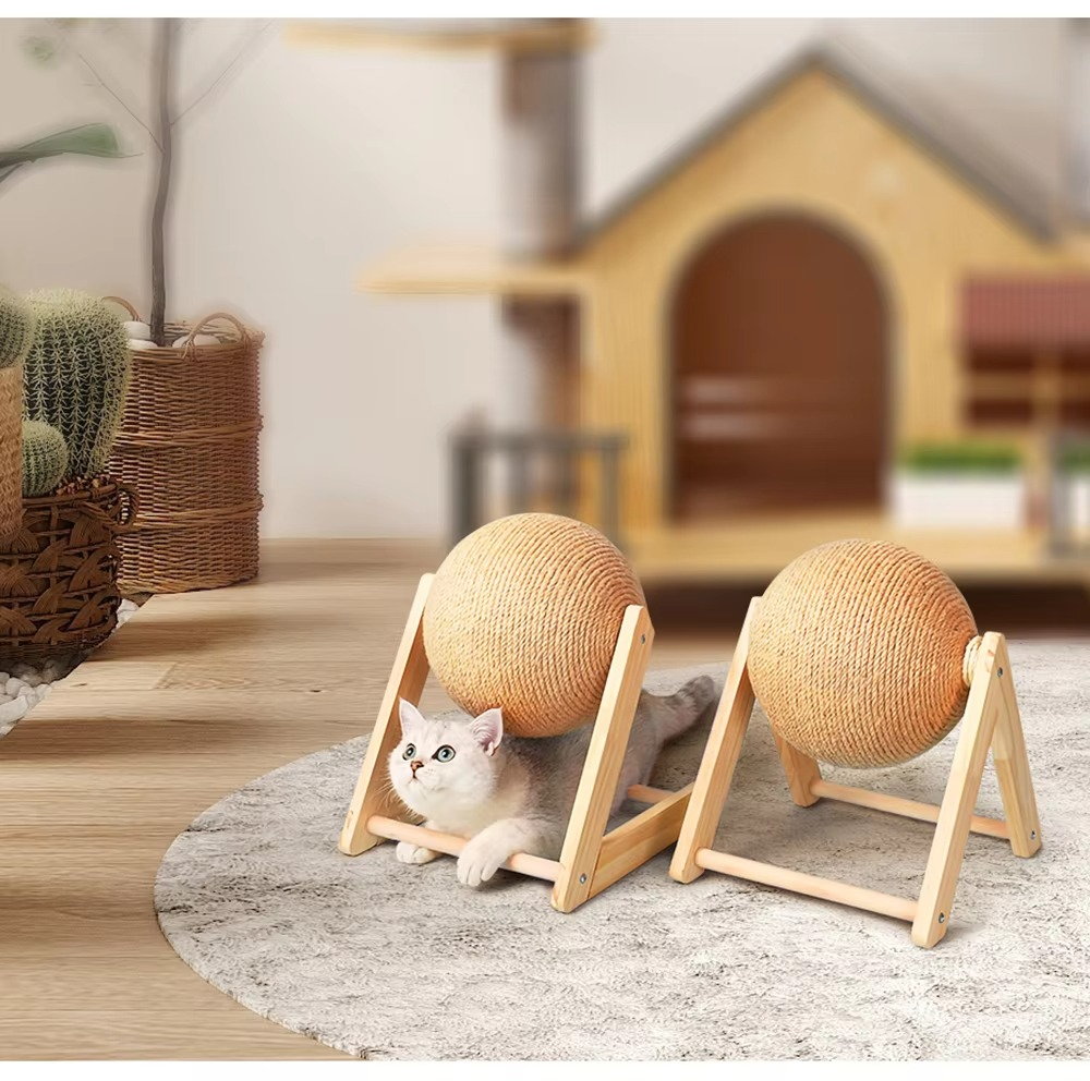 TIJDELIJK 50% KORTING | WhirlScratch™ | Entertainment en klauw trimmen voor je kat in één speeltje!