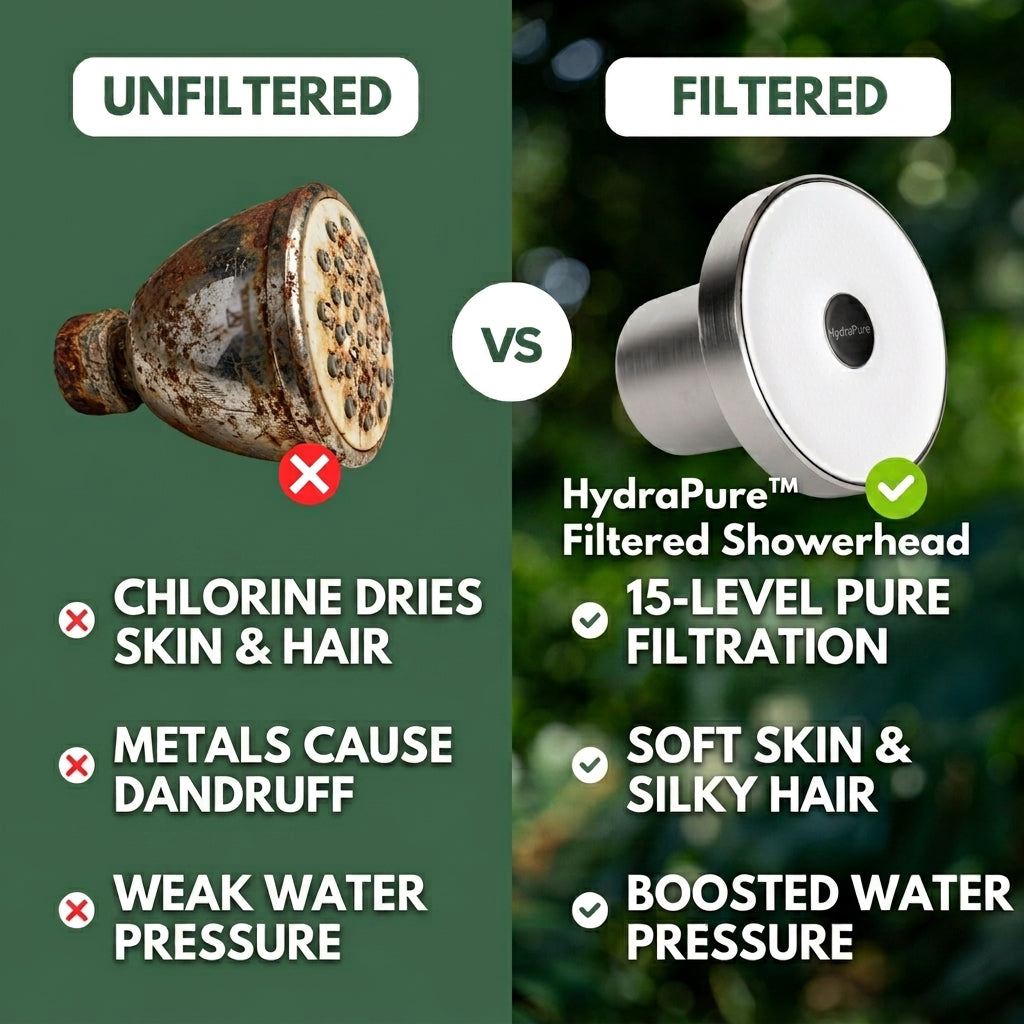 TIJDELIJK 50% KORTING | HydraPure™ - Gefilterde douchekop