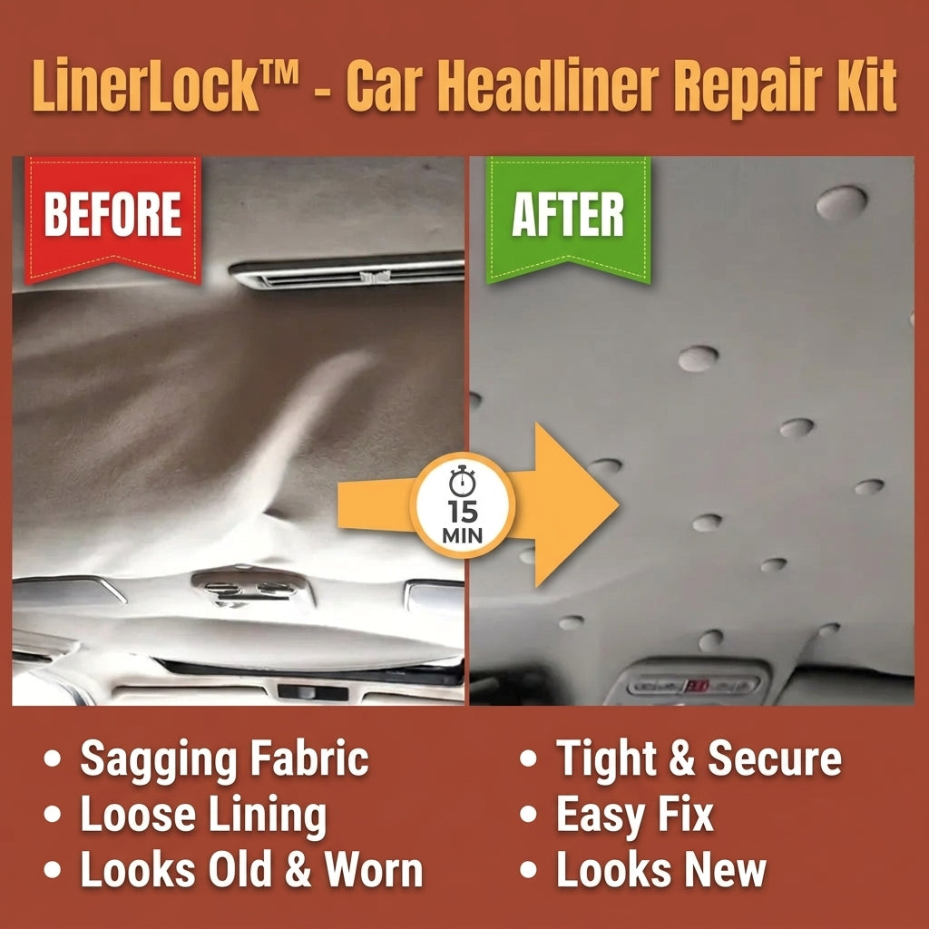 30+30 GRATIS VANDAAG | LinerLock™ - Reparatieset voor Autodakhemel