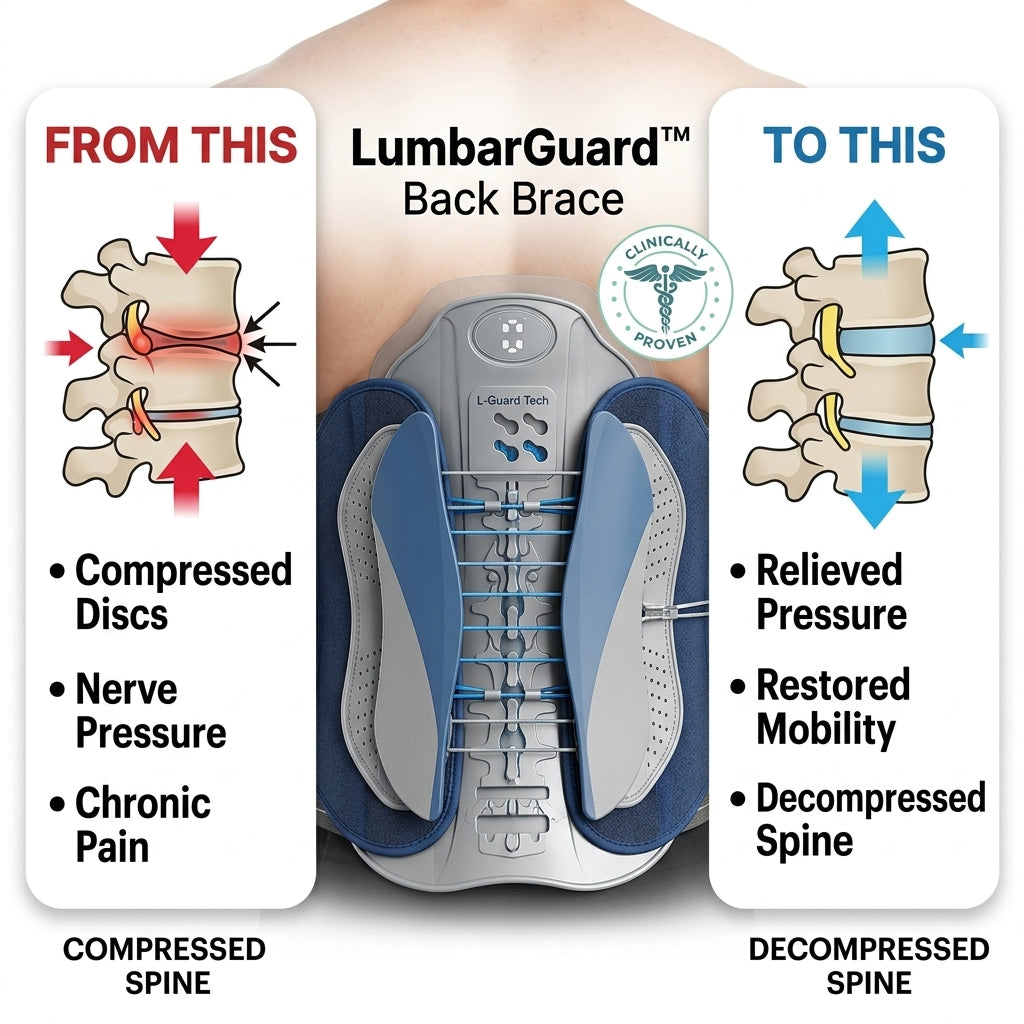 TIJDELIJK 50% KORTING | LumbarGuard™ - Rugbrace