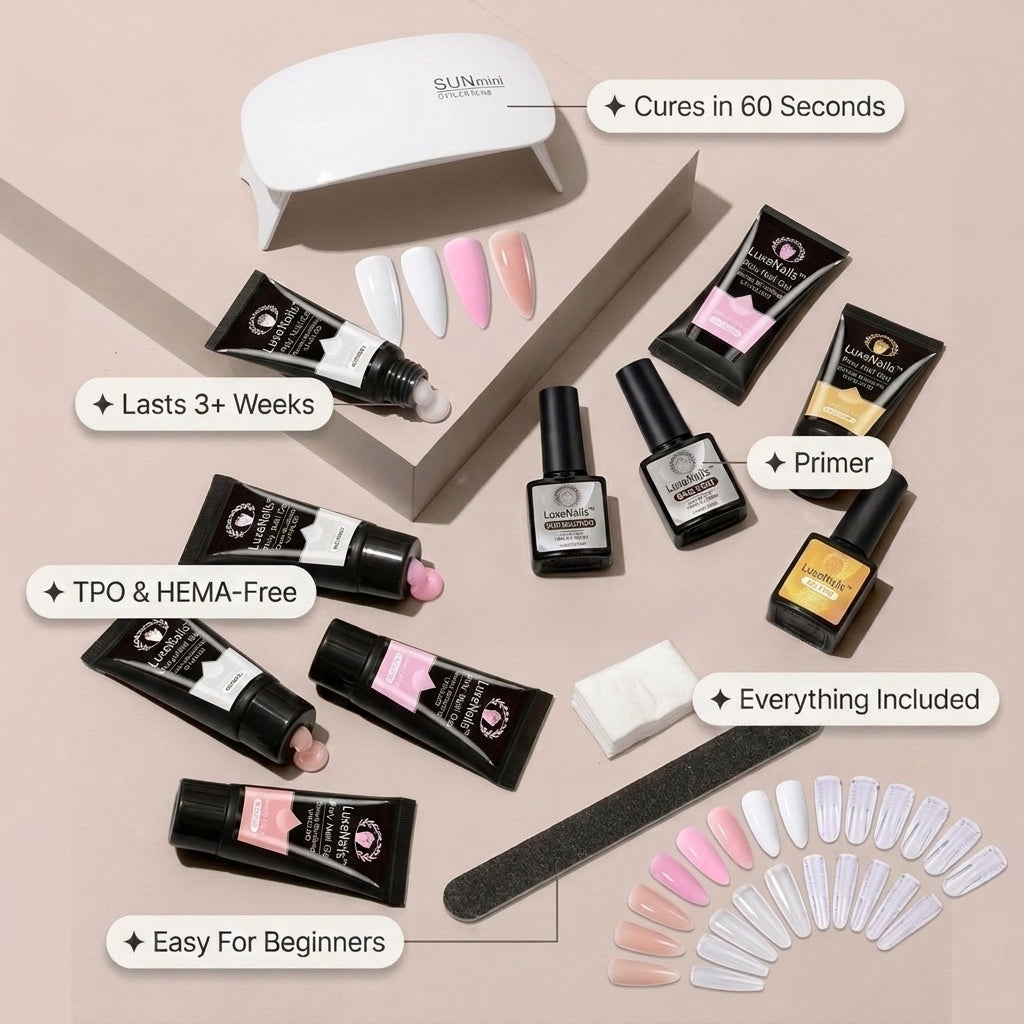 TIJDELIJK 50% KORTING | LuxeNails™ - Polygel Startersset