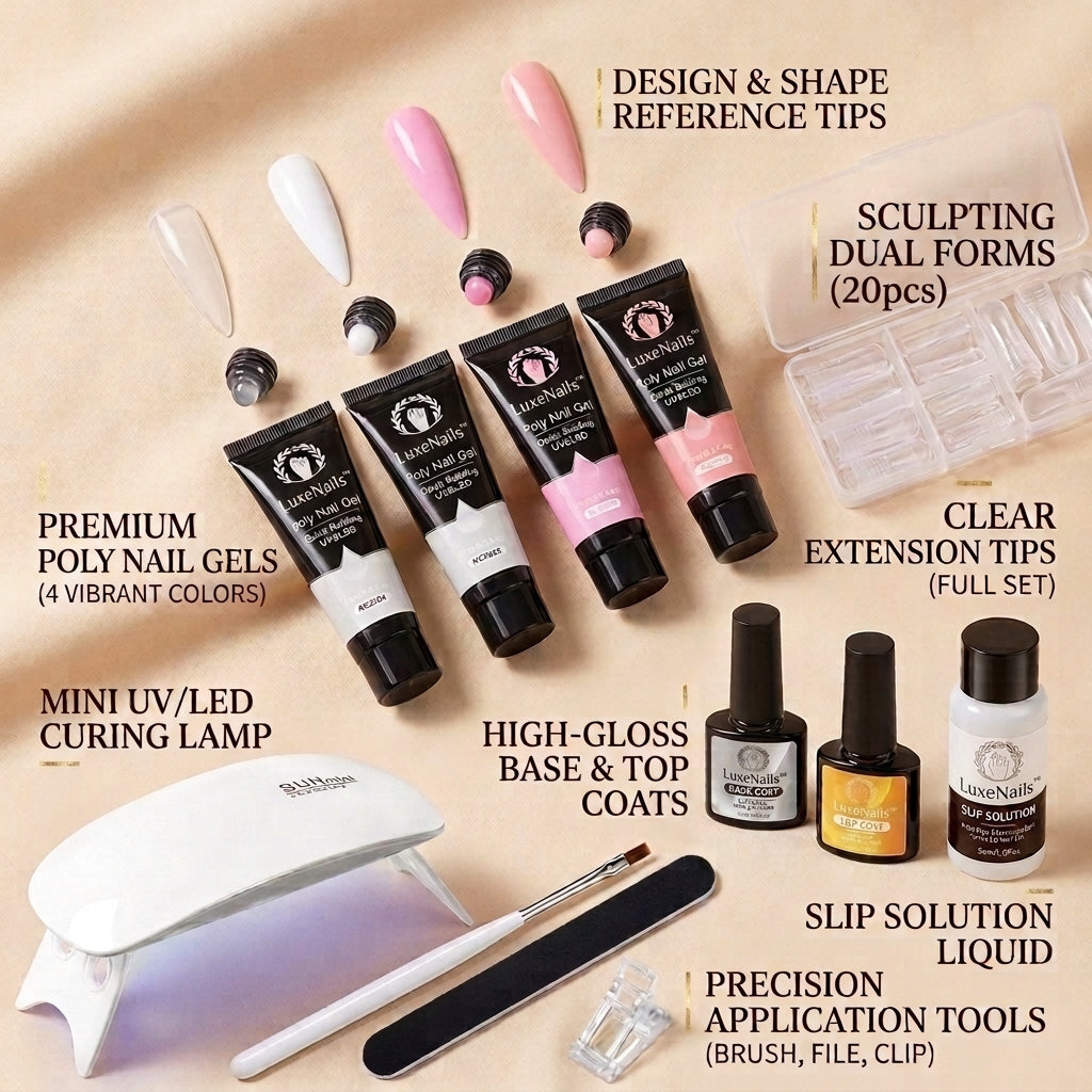 TIJDELIJK 50% KORTING | LuxeNails™ - Polygel Startersset