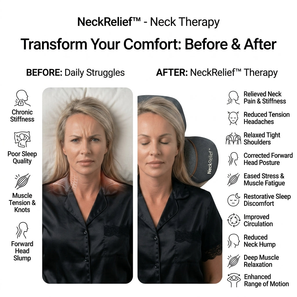 TIJDELIJK 50% KORTING | NeckRelief™ - Nek Therapie