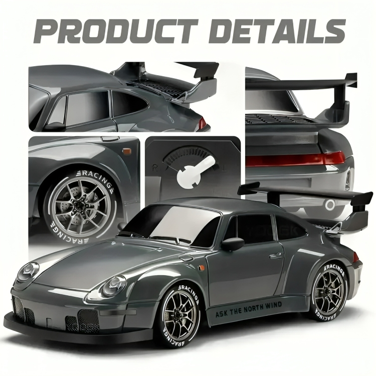 TIJDELIJK 50% KORTING | DriftForce™ | Mini RC Porsche 911 auto