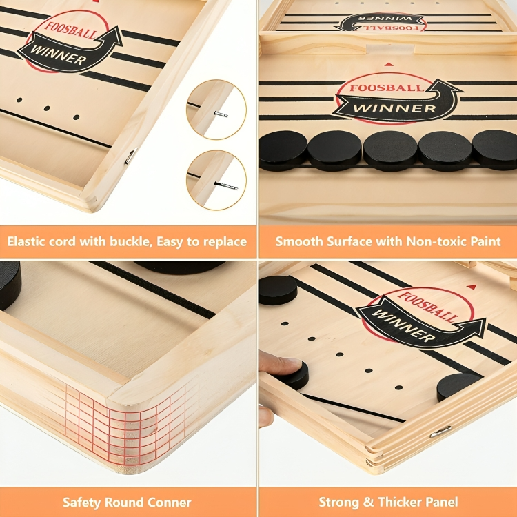 SkillShot™ | Houten Puck Sling Behendigheidsspel