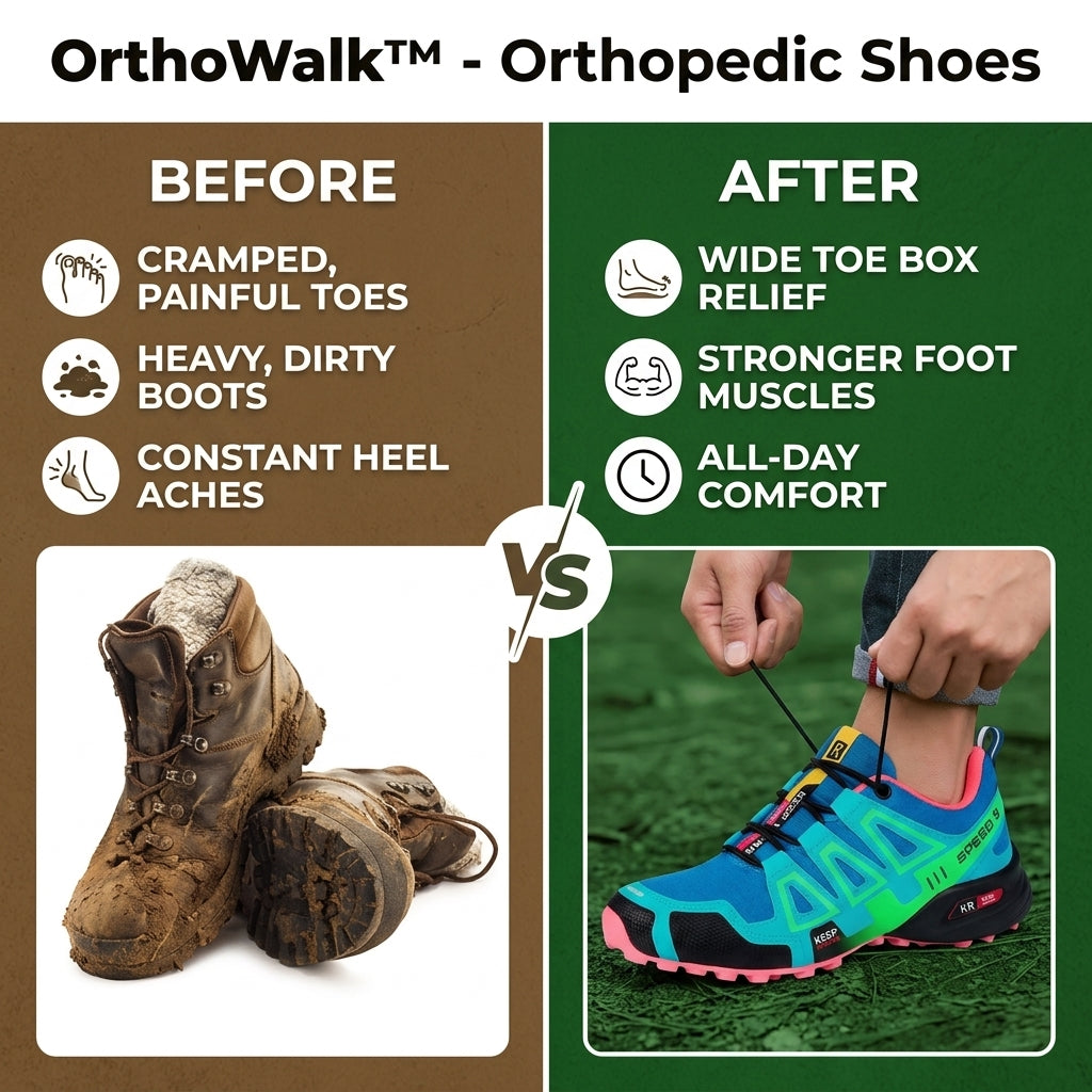 TIJDELIJK 50% KORTING | OrthoWalk™ - Orthopedische Schoenen