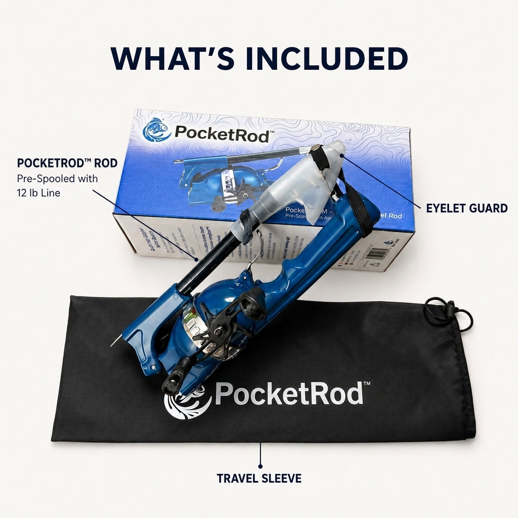 TIJDELIJK 50% KORTING | PocketRod™ – Opvouwbare Vishengel