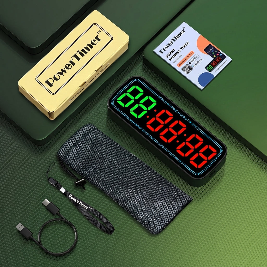 TIJDELIJK 50% KORTING | PowerTimer™ - LED-Gymtimer