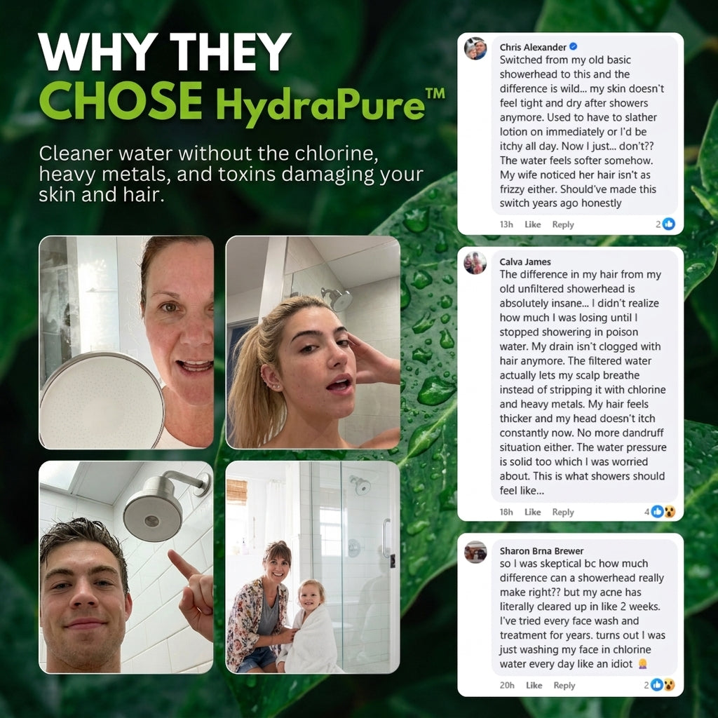 TIJDELIJK 50% KORTING | HydraPure™ - Gefilterde douchekop