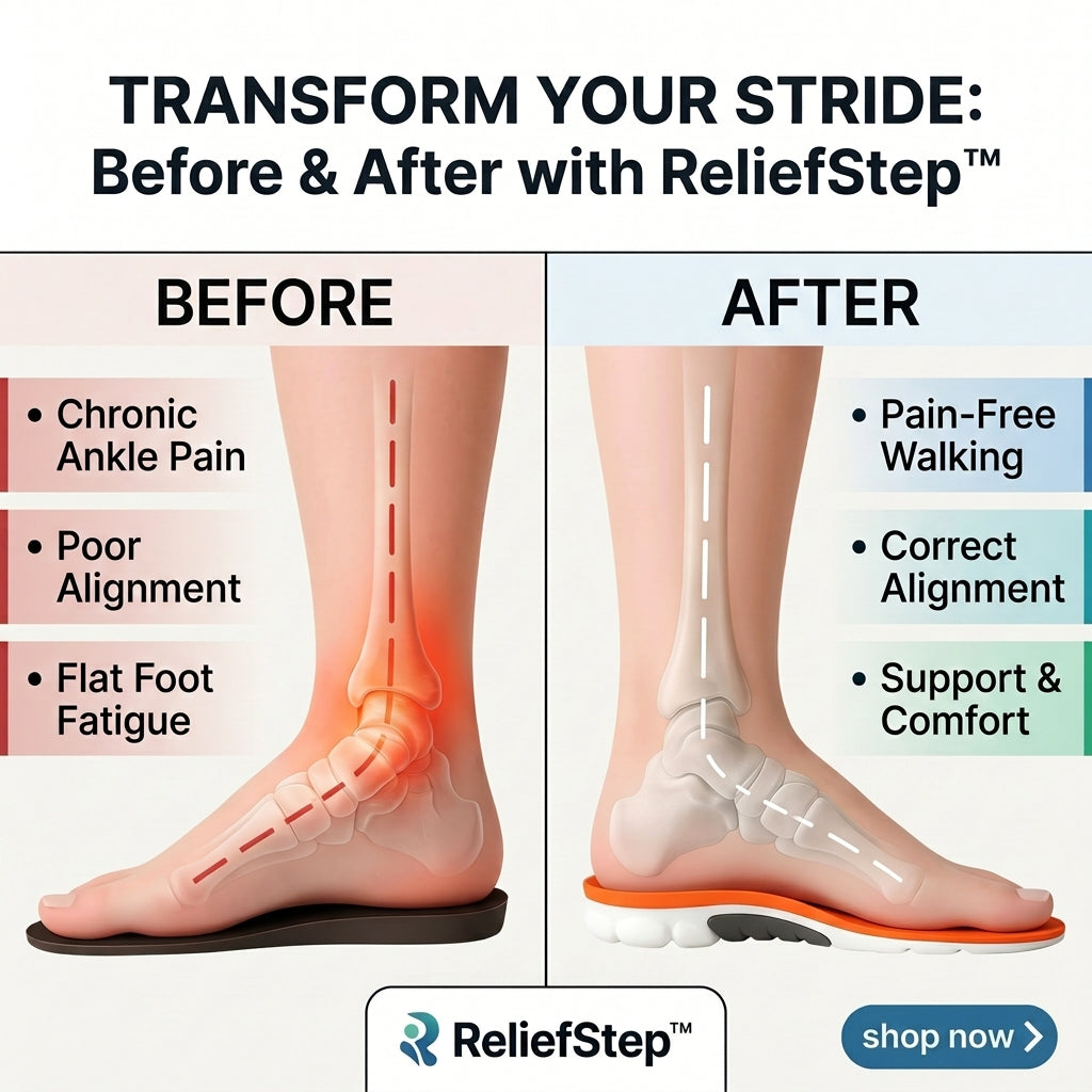 TIJDELIJK 50% KORTING | ReliefStep™ - Verlichtende inlegzolen