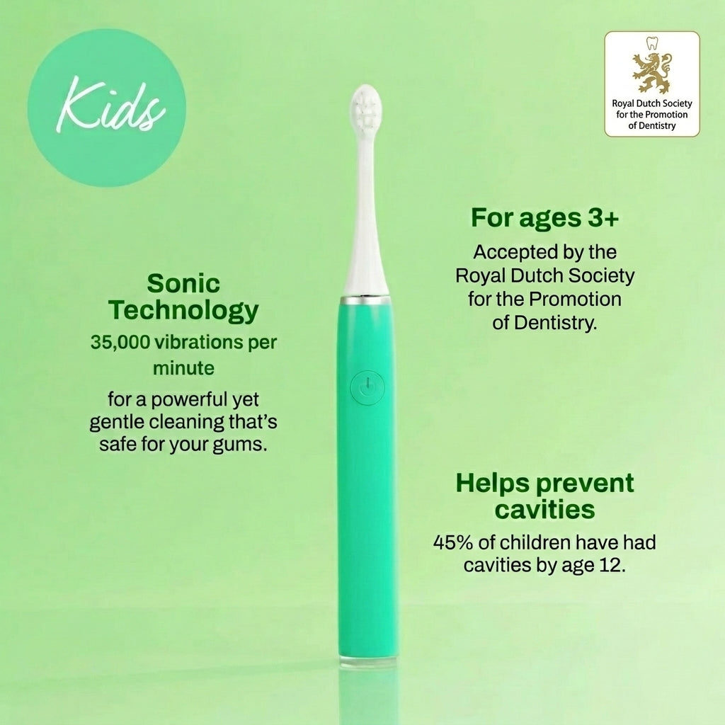 TIJDELIJK 50% KORTING | SmileSpark™ - Kinder Elektrische Tandenborstel