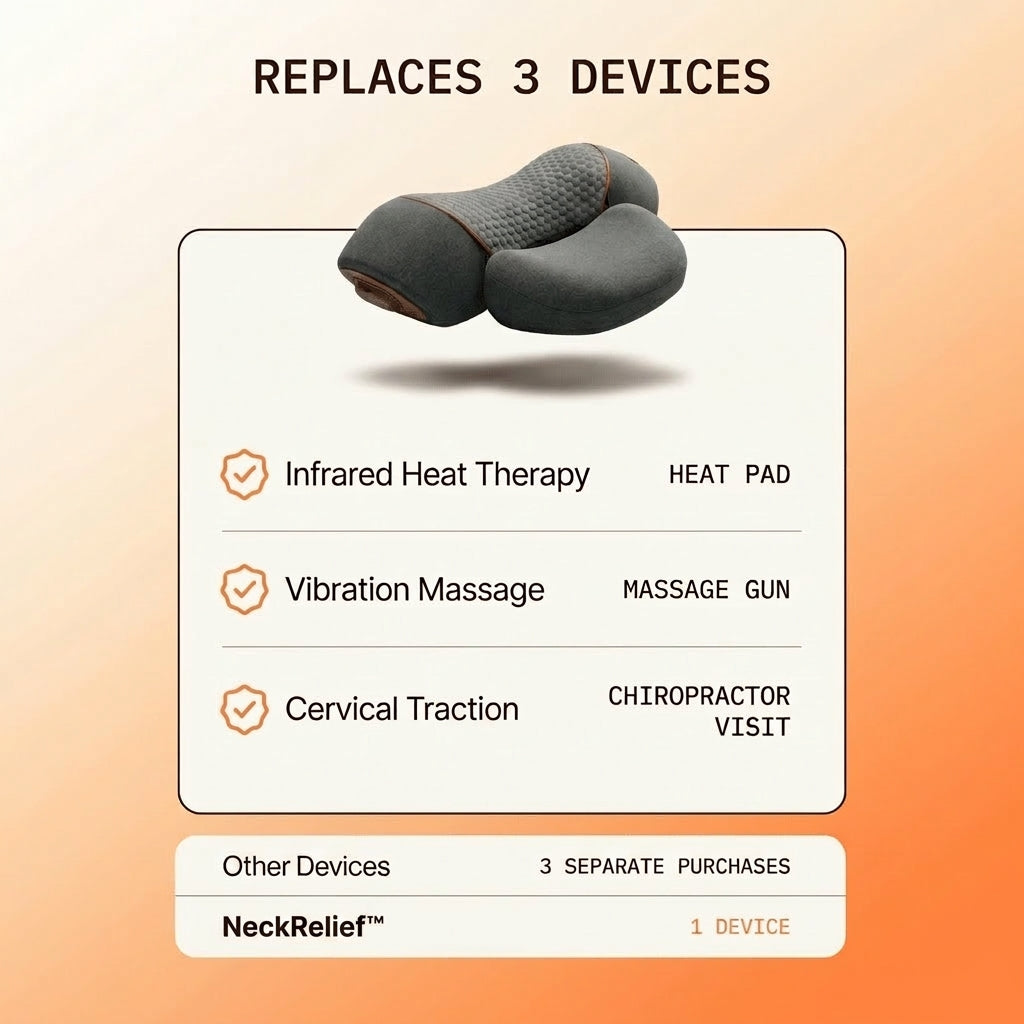 TIJDELIJK 50% KORTING | NeckRelief™ - Nek Therapie