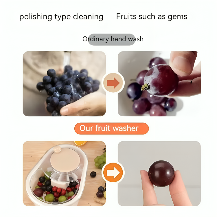 TIJDELIJK 50% KORTING | SpinFresh™ | De snelste manier om je groenten en fruit schoon te maken!