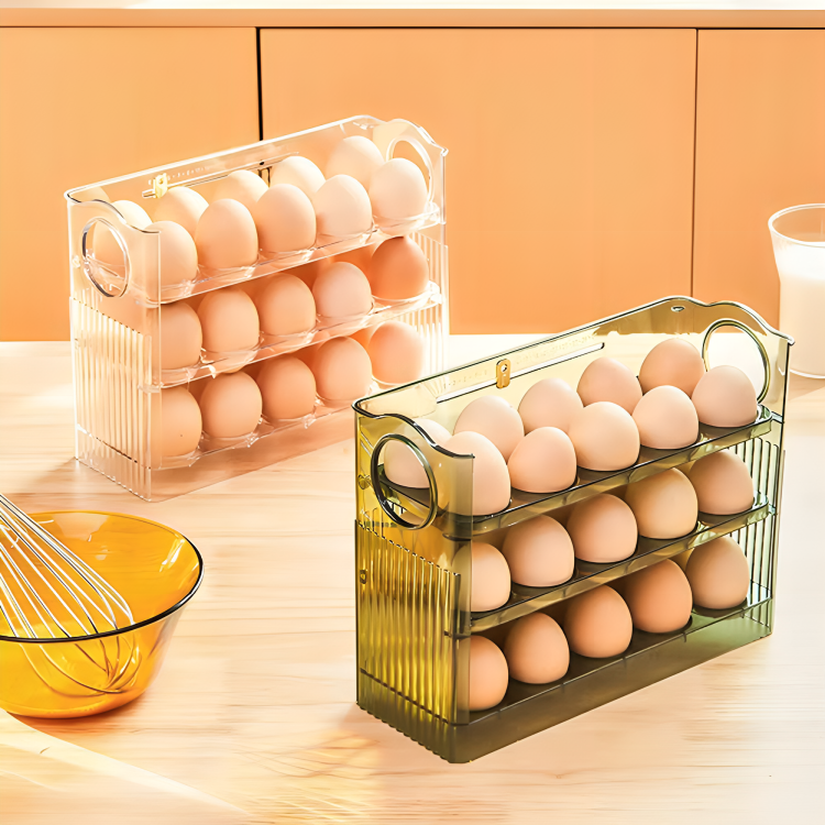 TIJDELIJK 50% KORTING | EggStack™ | Geen gebroken eieren en koelkastchaos meer!