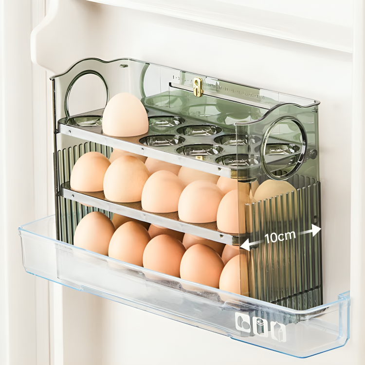 TIJDELIJK 50% KORTING | EggStack™ | Geen gebroken eieren en koelkastchaos meer!