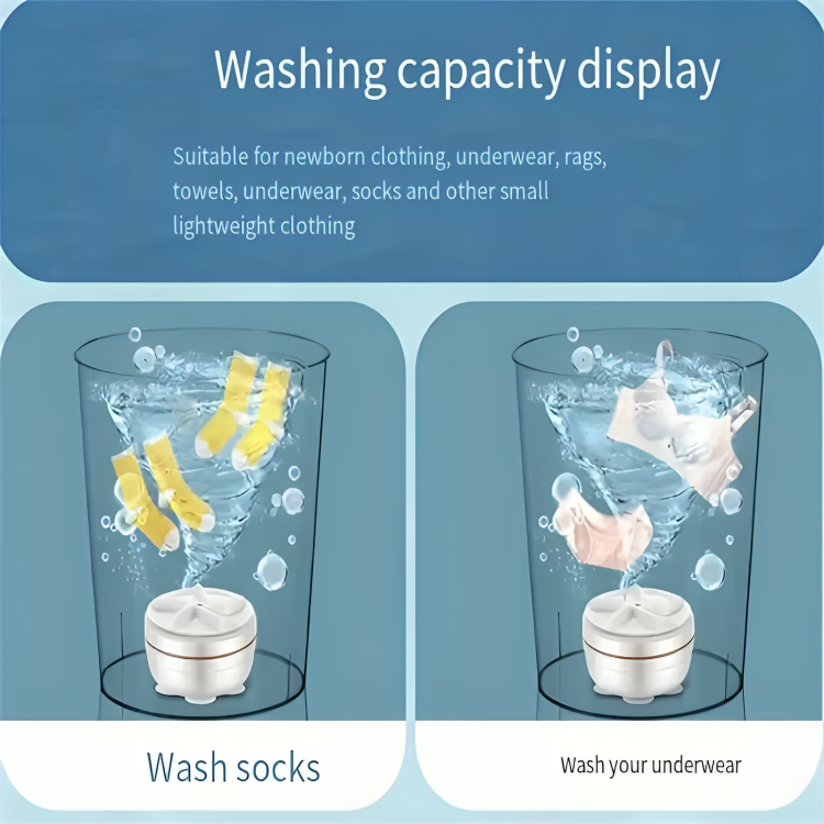 TIJDELIJK 50% KORTING | WashWiz™ | Verander elke container in een wasmachine!