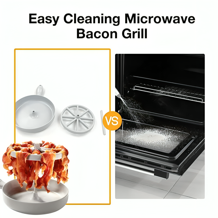 TIJDELIJK 50% KORTING | BaconRush™ | Jouw snelkoppeling naar knapperige bacon zonder schuldgevoel!