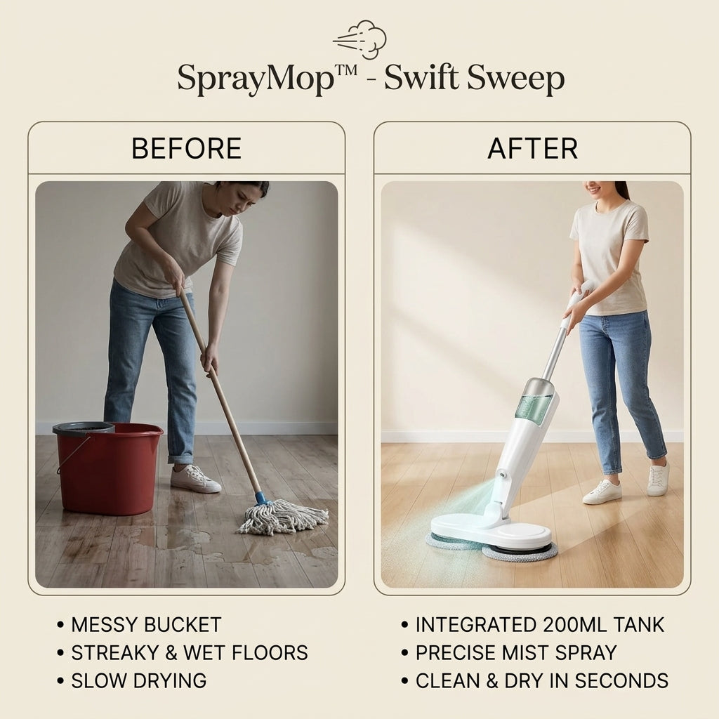 TIJDELIJK 50% KORTING | SprayMop™ - Swift Sweep