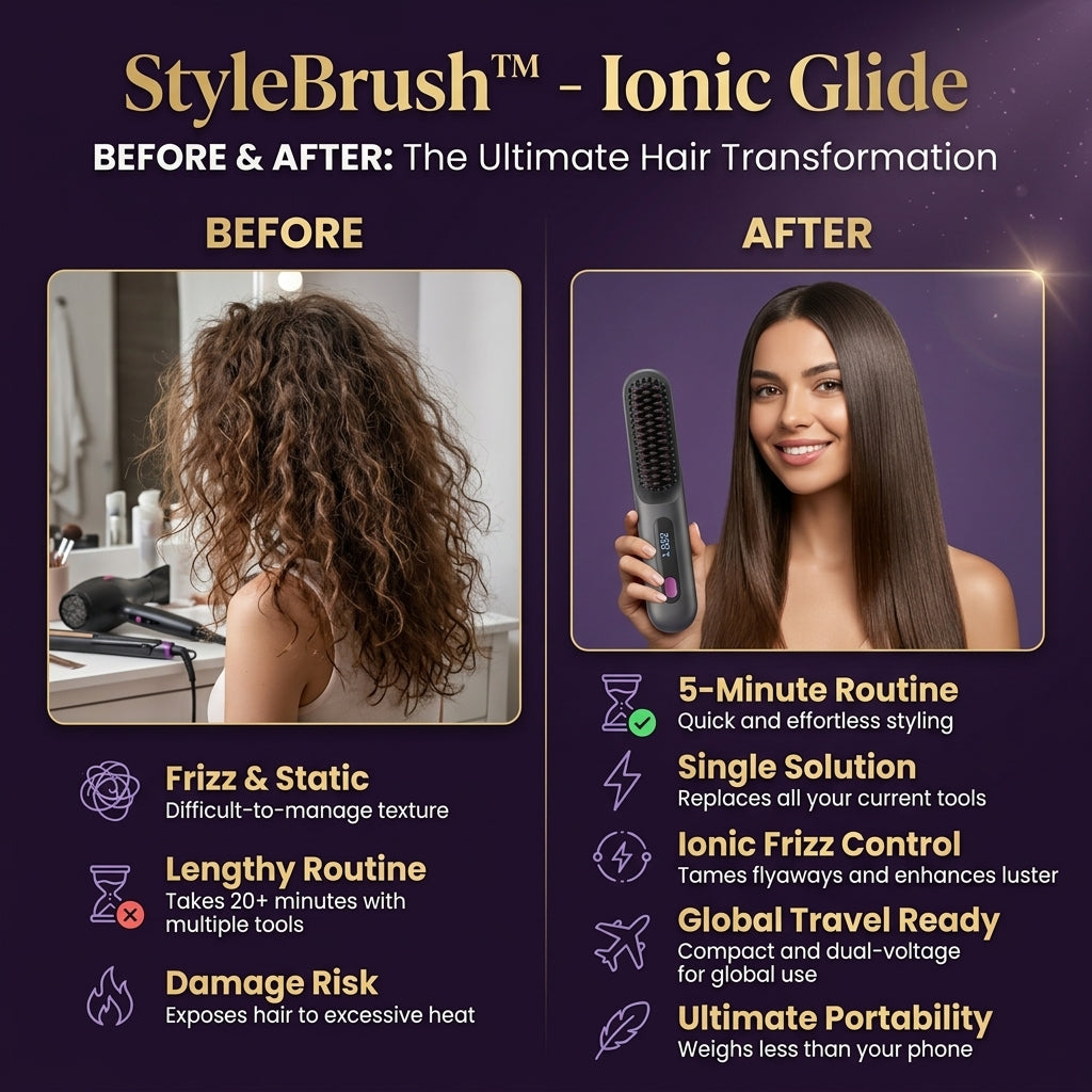 TIJDELIJK 50% KORTING | StyleBrush™ - Ionic Glide