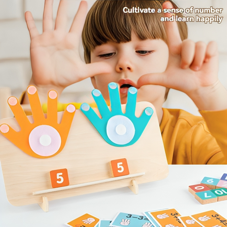 MathPals™ | Montessori vinger telbord