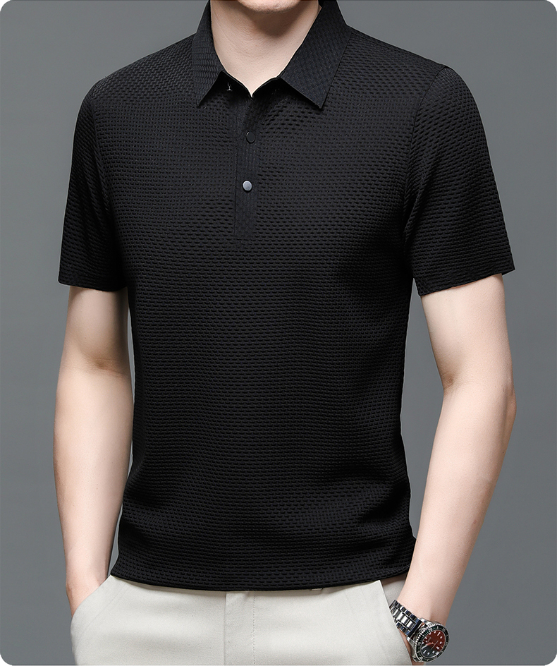 Orion™ | Luxe Ice Silk Polo voor Mannen