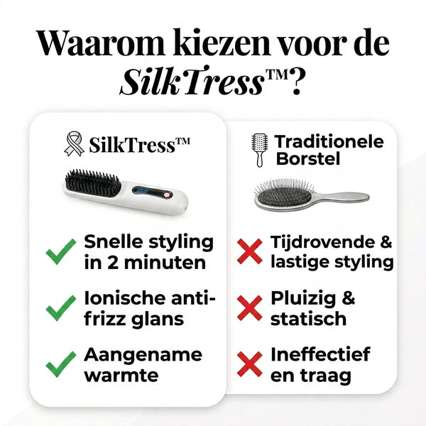 TIJDELIJK 50% KORTING  SilkTress™ - Stylingborstel