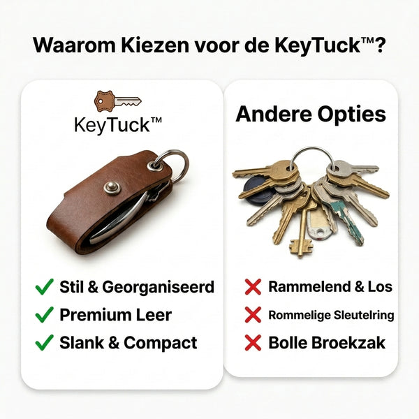 TIJDELIJK 50% KORTING  KeyTuck™ - Sleutelorganizer