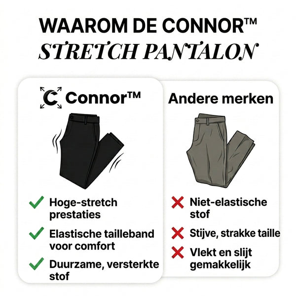 TIJDELIJK 50% KORTING  Connor™ - Stretchbroek