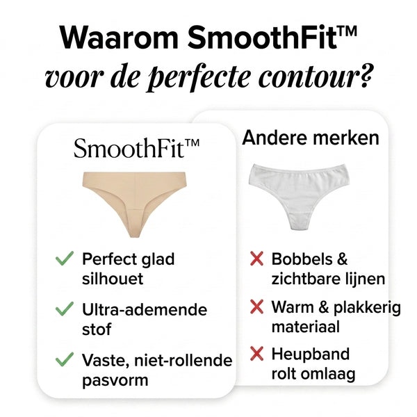 1 + 1 GRATIS VANDAAG  SmoothFit™ - Onzichtbare Camel Toe String