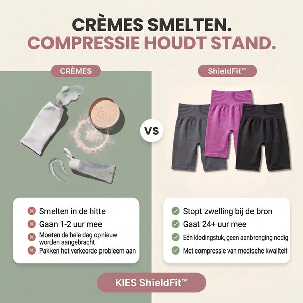 1 + 1 GRATIS VANDAAG  ShieldFit™ - 3D Anti-Schuur Shorts