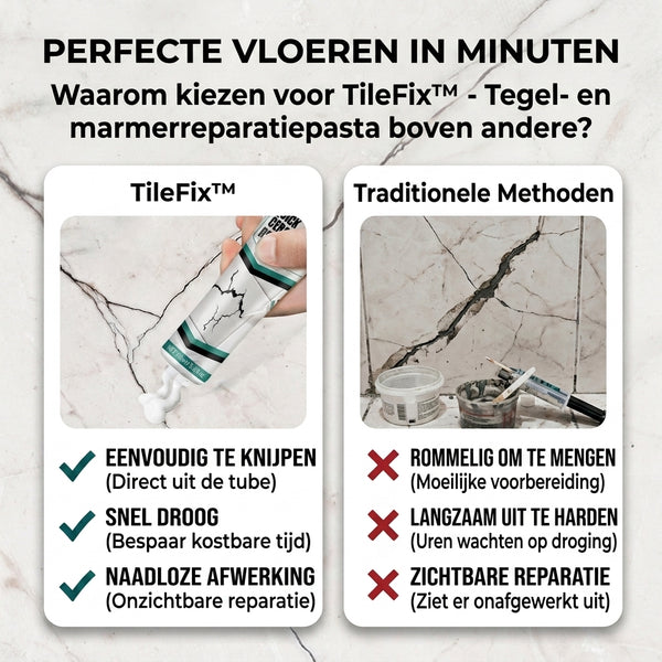 2+1 GRATIS VANDAAG  TileFix™ - Tegel- & Marmerreparatiepasta