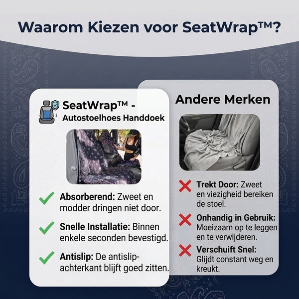 TIJDELIJK 50% KORTING  SeatWrap™ – Autostoelhoes Handdoek