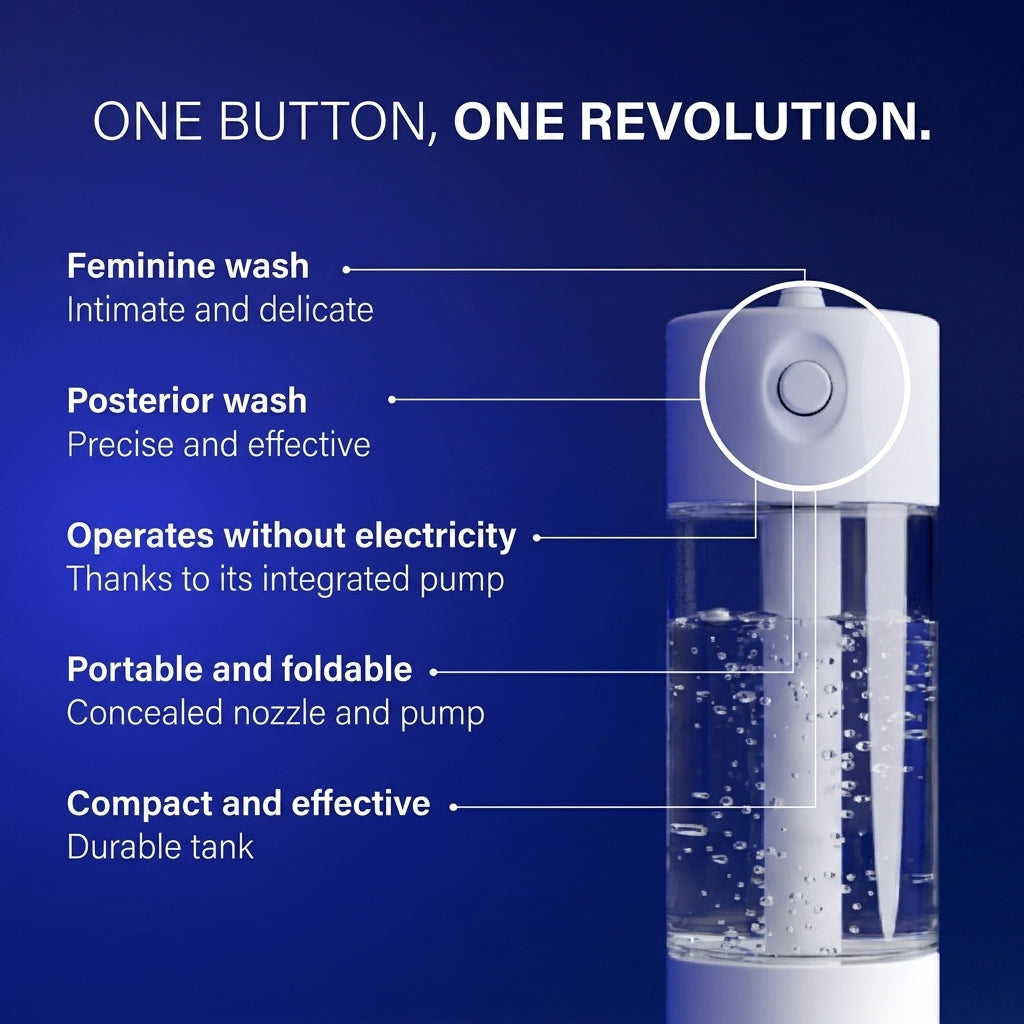 TIJDELIJK 50% KORTING | PureWash™ - Draagbaar bidet