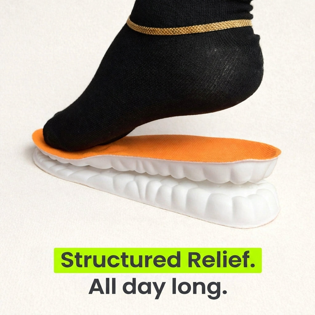 TIJDELIJK 50% KORTING | ReliefStep™ - Verlichtende inlegzolen