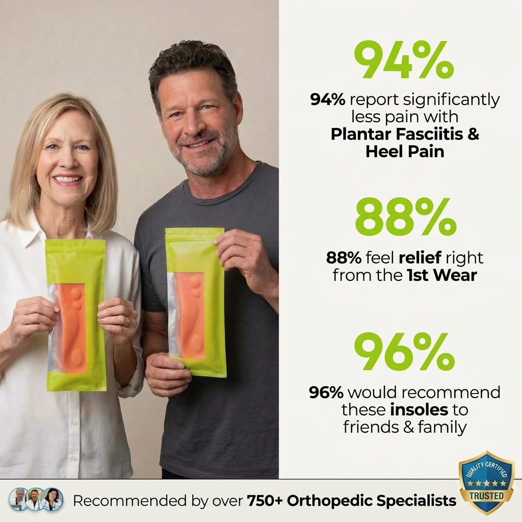 TIJDELIJK 50% KORTING | ReliefStep™ - Verlichtende inlegzolen