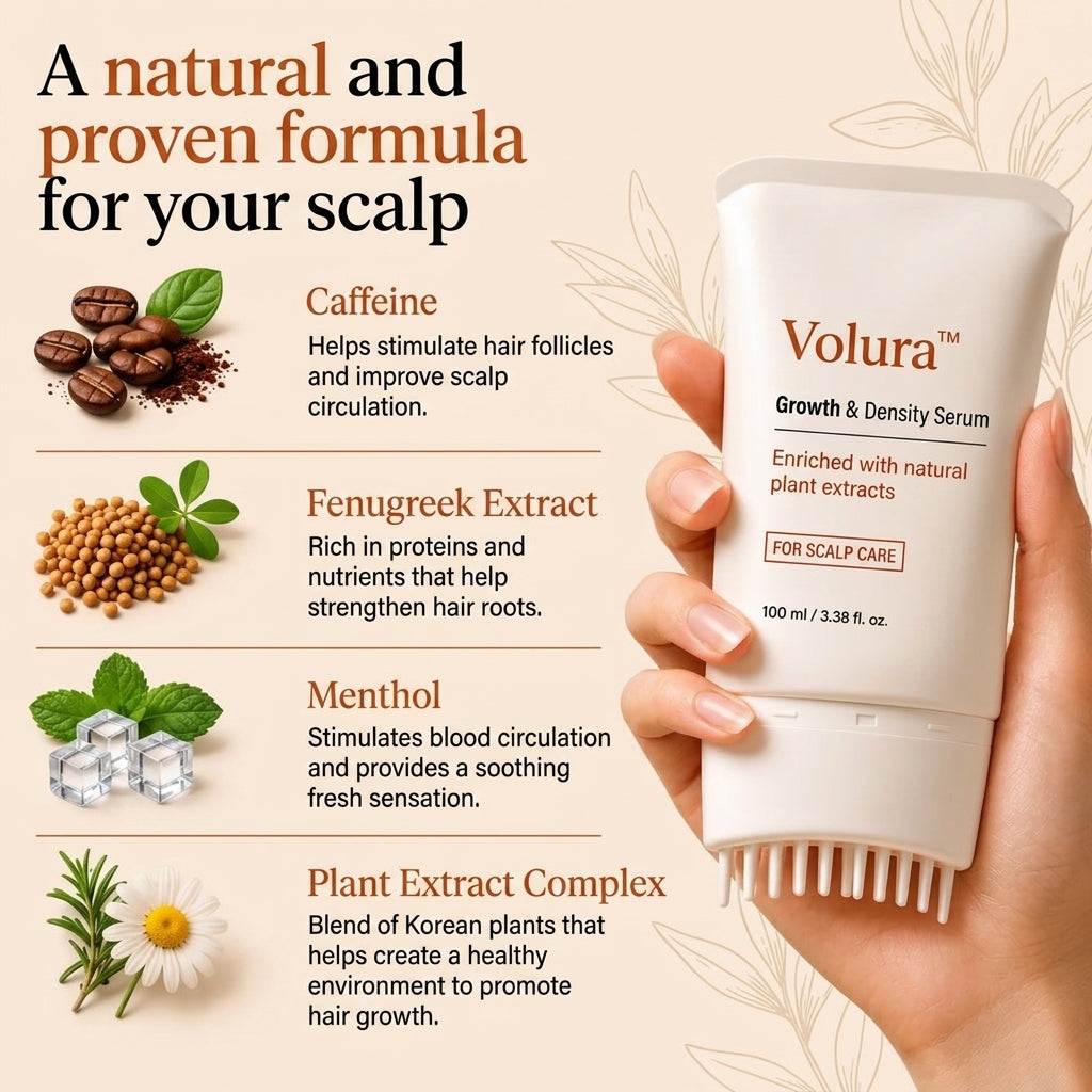 TIJDELIJK 50% KORTING | Volura™ – Haarserum