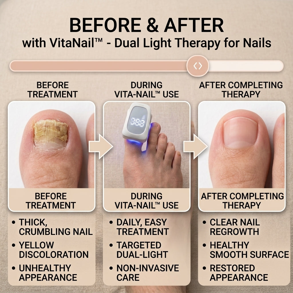 TIJDELIJK 50% KORTING | VitaNail™ - Dubbele Nageltherapie