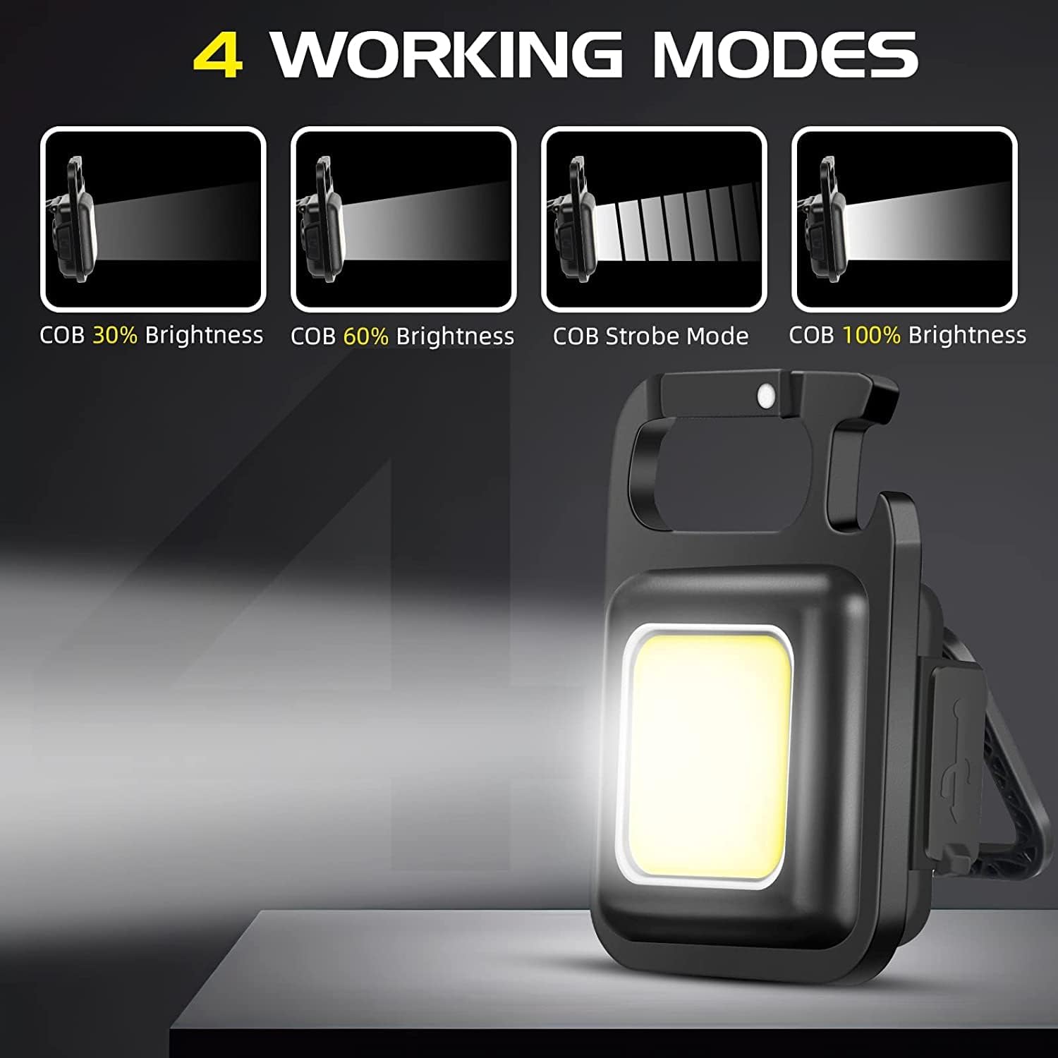 PowerLite™ | Meervoudige Sleutelhanger