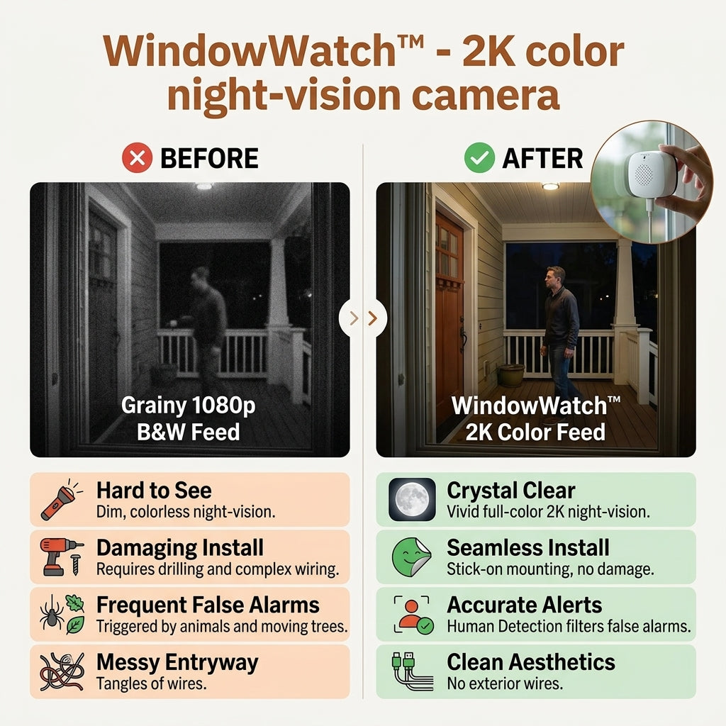 TIJDELIJK 50% KORTING | WindowWatch™ - Veilige Camera