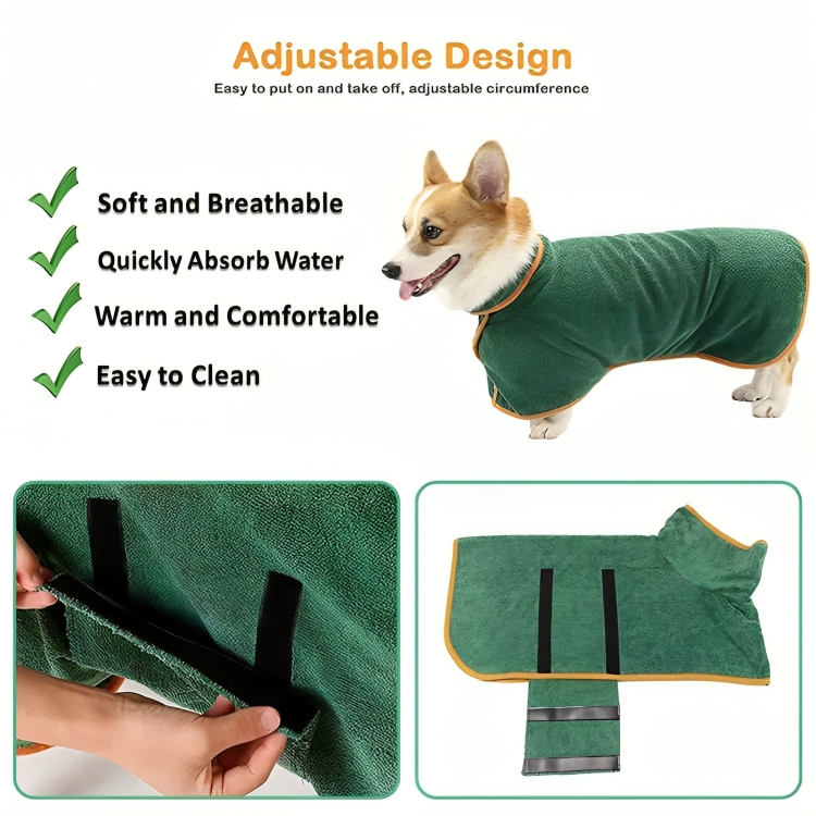 WarmPaws™ | Superabsorberende hondenbadjas
