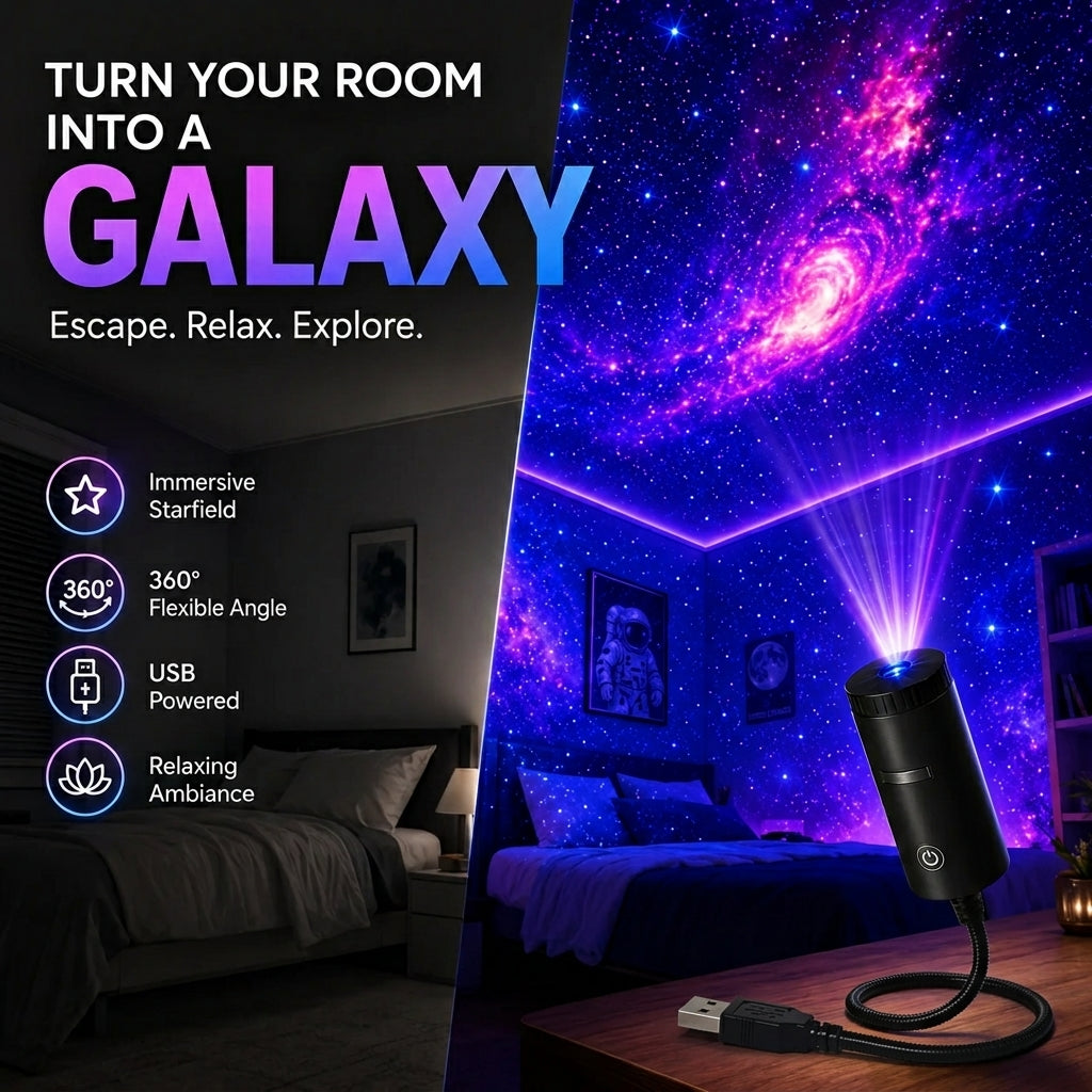 TIJDELIJK 50% KORTING | StarScape™ - Galaxy Projector